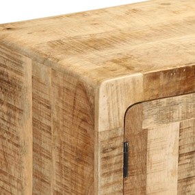 Móvel de TV 105x46x32 cm madeira de mangueira áspera maciça