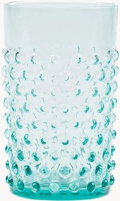 Copos artesanais Opaline Hobnail, conjunto de 6