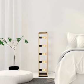 Candeeiro de Pé Kafes – Dourado – 21 x 21 x 102 cm