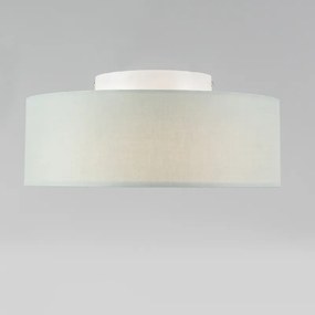 Lâmpada de teto verde 30 cm com LED - Drum LED Moderno