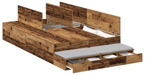 Estrado de Cama Madeira Velha 120x200 cm