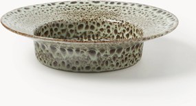 Taça decorativa artesanal com esmalte reativo Balou