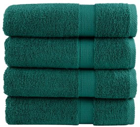 Toalhas de banho premium SOLUND 4 pcs 100x150 cm 600 gsm verde