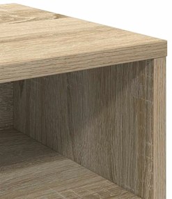 Mesa-de-cabeceira 40x30x30 cm contraplacado carvalho sonoma