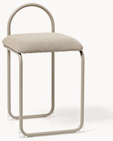 Cadeira em metal com assento acolchoado Angui