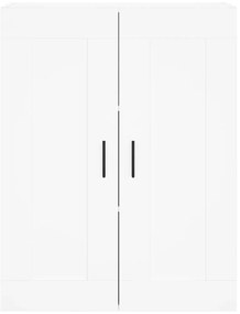 Armário alto 69,5x34x180 cm derivados de madeira branco