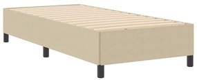 Cama vidaXL Verde Claro Cinza 90x190 cm tecido veludo