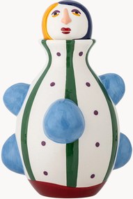 Jarra em grés pintada à mão Conneli, Alt 33 cm