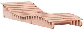 Espreguiçadeira 205x70x31,5 cm madeira de douglas maciça