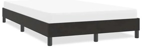 vidaXL Estrutura de cama sem colchão 120x210 cm veludo preto
