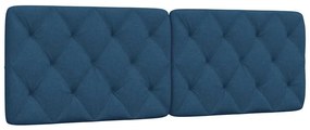 Almofadão de cabeceira 160 cm tecido azul
