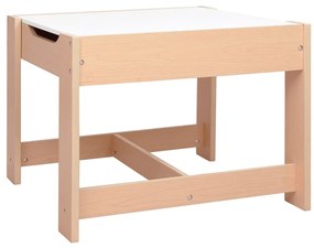 Conjunto Infantil de 2 Cadeiras e Mesa com Arrumação e Quadro - Castan