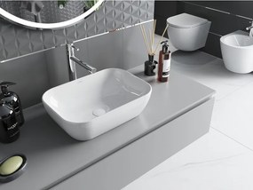 Mexen Rita lava-louça de bancada 45 x 32 cm, branco - 21084500