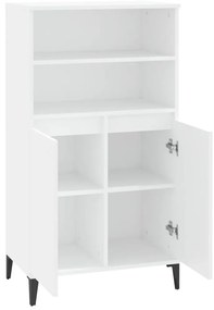 Aparador alto 60x36x110 cm derivados de madeira branco