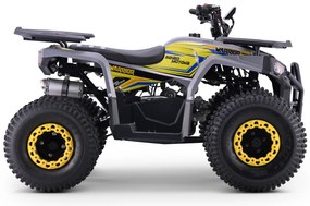 Moto 4 gasolina crianças Motors WARRIOR 125cc Amarela
