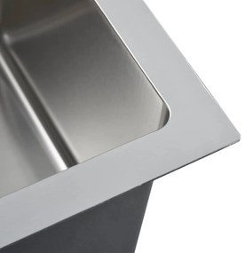 Lava-louça de cozinha artesanal aço inoxidável