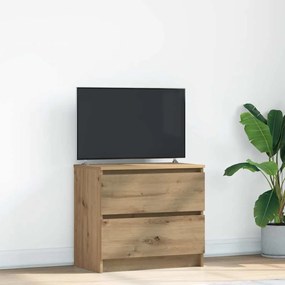 Móvel de TV 60x35x54 cm derivados de madeira carvalho artisiano