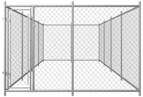 Canil de exterior 7,6x3,8x1,9 m