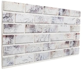 Painéis de parede 3D 10 pcs 100x50 cm EPS cinzento-claro