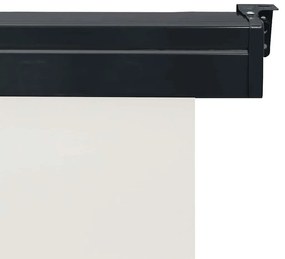 Toldo lateral para varanda 145x250 cm cor creme