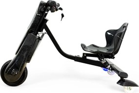 Triciclo eléctrico Crianças Drift Trike 250W 36V litio Preto Carbono