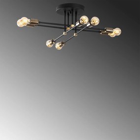 Chandelier Exhaust – Preto – 67 x 67 cm