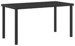 Conjunto de Jantar para o Jardim de 5 Peças com Almofadas Cinza Claro
