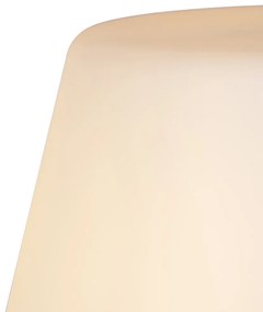 LED Candeeiro de pé exterior inteligente preto com Wi-Fi A60 - Virginia Moderno