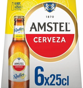 Cerveja Amstel Radler Limão 6 x 250 ml