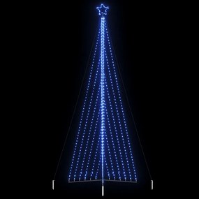 vidaXL LED Árvore de Natal 789 LEDs Azul 476 cm