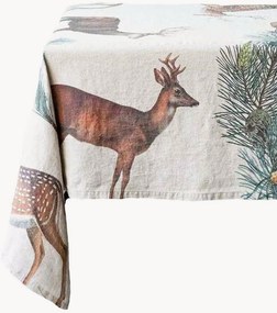 Toalha de mesa em linho Wild Animals