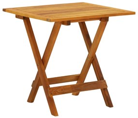 Mesa de bistrô 46x46x47 cm madeira de acácia sólida
