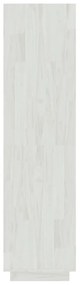 Estante/divisória 60x35x135 cm madeira de pinho maciça branco