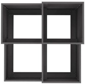 Plantadeira vidaXL 100x100x60 cm Aço Preto