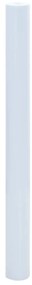 Películas janela estática 3 pcs PVC branco transparente fosco
