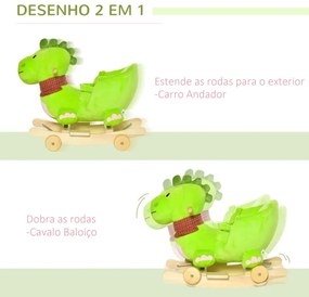 Cavalo de Balanço infantil - El Dino