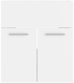 Conjunto de móveis de casa de banho contraplacado branco