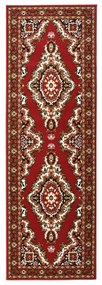 vidaXL Passadeira 80x250 cm polipropileno vermelho oriental