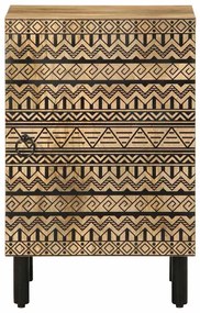 Armário de casa de banho 38x33,5x58 cm mangueira maciça