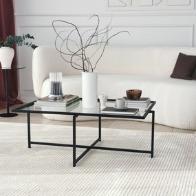 Mesa de Centro Sun S408 – Preto – 94x35x64 cm