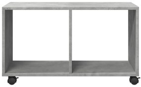 Móvel c/ rodas 72x33x42,5 cm derivados madeira cinzento cimento