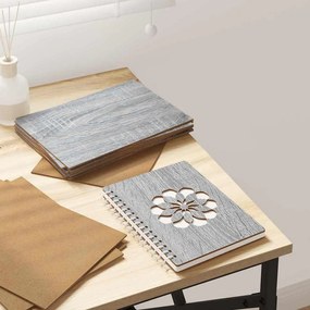 vidaXL Painéis de Decoração 50 pcs Cinza Sonoma 21 x 30 x 0,27 cm