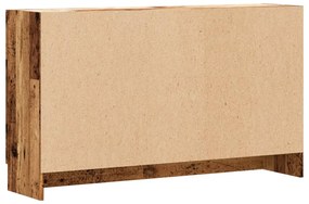 Aparador 120x30,5x70 cm derivados de madeira madeira velha