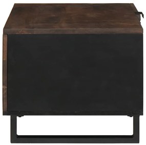 Mesa de Centro 80 x 50 x 40 cm - Madeira Sólida de Mangueira e Engenha