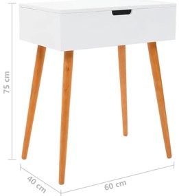 Toucador com espelho MDF 60x40x75 cm