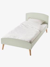 Agora -15% | Cama de criança Montessori, TEMA CONFETES verde claro liso