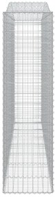 Cesto gabião arqueado 400x50x180/200 cm ferro galvanizado