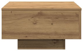 Mesa de Centro vidaXL Artisian Carvalho 55x55x31 cm em Madeira de Enge