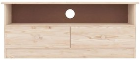 Móvel de TV c/ gavetas ALTA 100x35x41 cm pinho maciço
