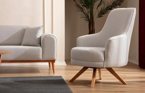 Cadeirão Kapri – Creme – 72x87x102 cm